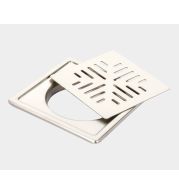 PR-102 Floor Drainer Stainless Steel Commercial Kitchen Drain Board Heavy-Duty Grate Tray Water Drainage Rack Restaurant Floor Sink Industrial Food Prep Anti-Slip Rustproof Easy Clean Professional Grade Durable